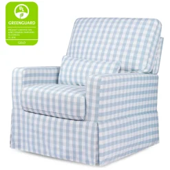 Crawford Pillowback Comfort Swivel Glider