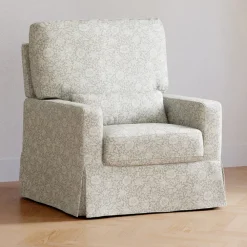 Crawford Pillowback Comfort Swivel Glider