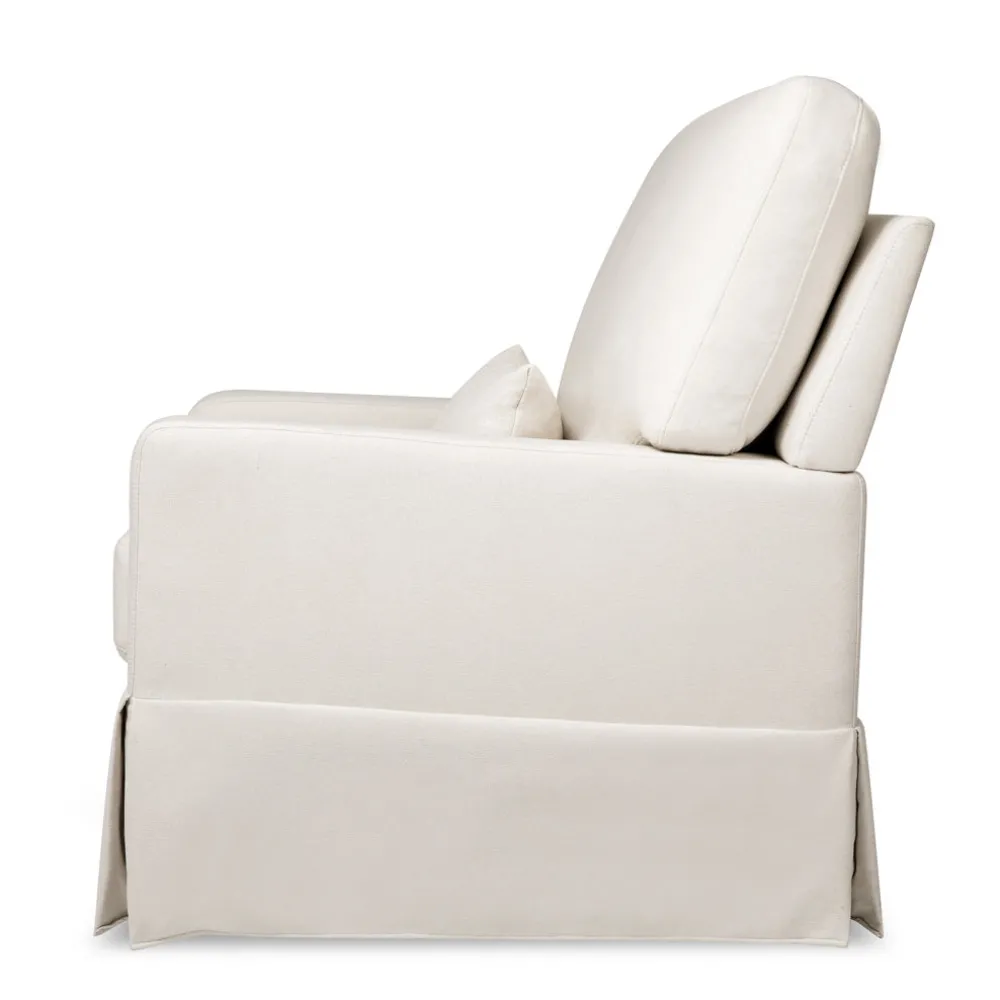 Crawford Pillowback Comfort Swivel Glider
