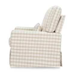 Crawford Pillowback Comfort Swivel Glider