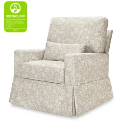 Crawford Pillowback Comfort Swivel Glider