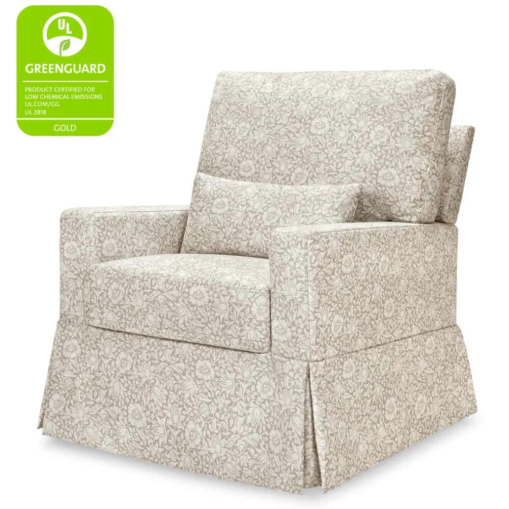 Crawford Pillowback Comfort Swivel Glider