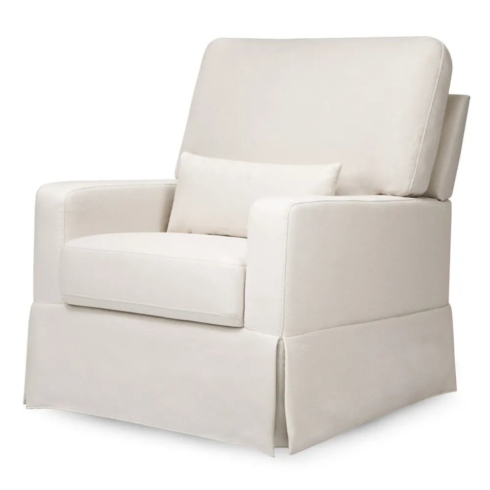 Crawford Pillowback Comfort Swivel Glider