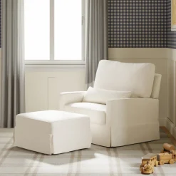 Crawford Pillowback Comfort Swivel Glider