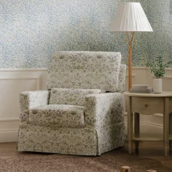 Crawford Pillowback Comfort Swivel Glider