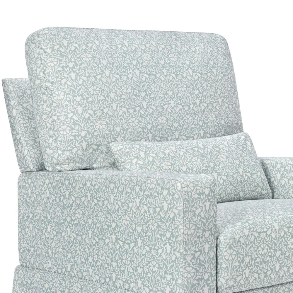 Crawford Pillowback Comfort Swivel Glider