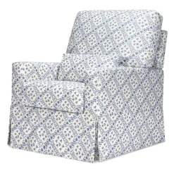 Crawford Pillowback Comfort Swivel Glider