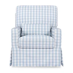 Crawford Pillowback Comfort Swivel Glider