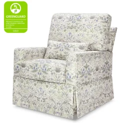 Crawford Pillowback Comfort Swivel Glider