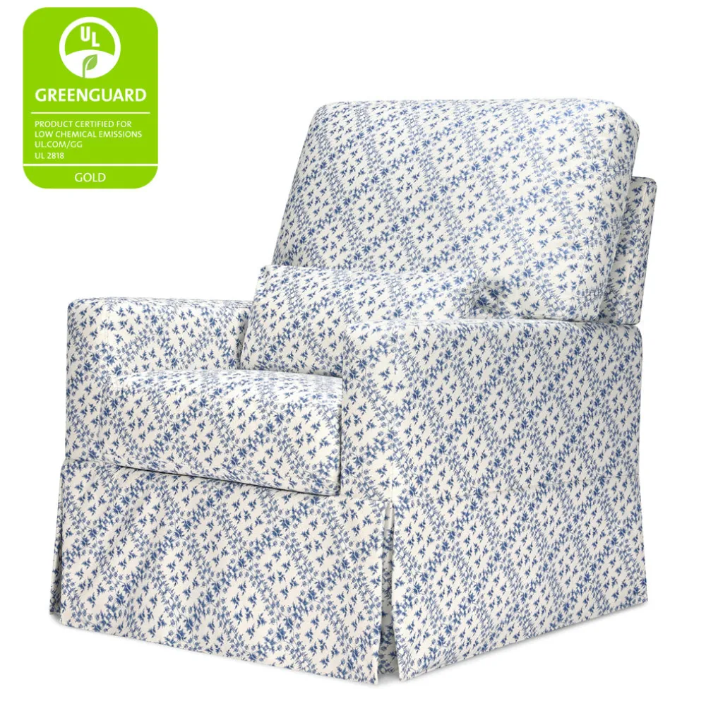 Crawford Pillowback Comfort Swivel Glider
