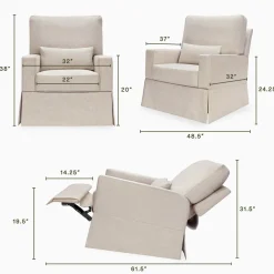 Crawford Recliner and Swivel Glider