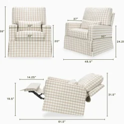 Crawford Recliner and Swivel Glider