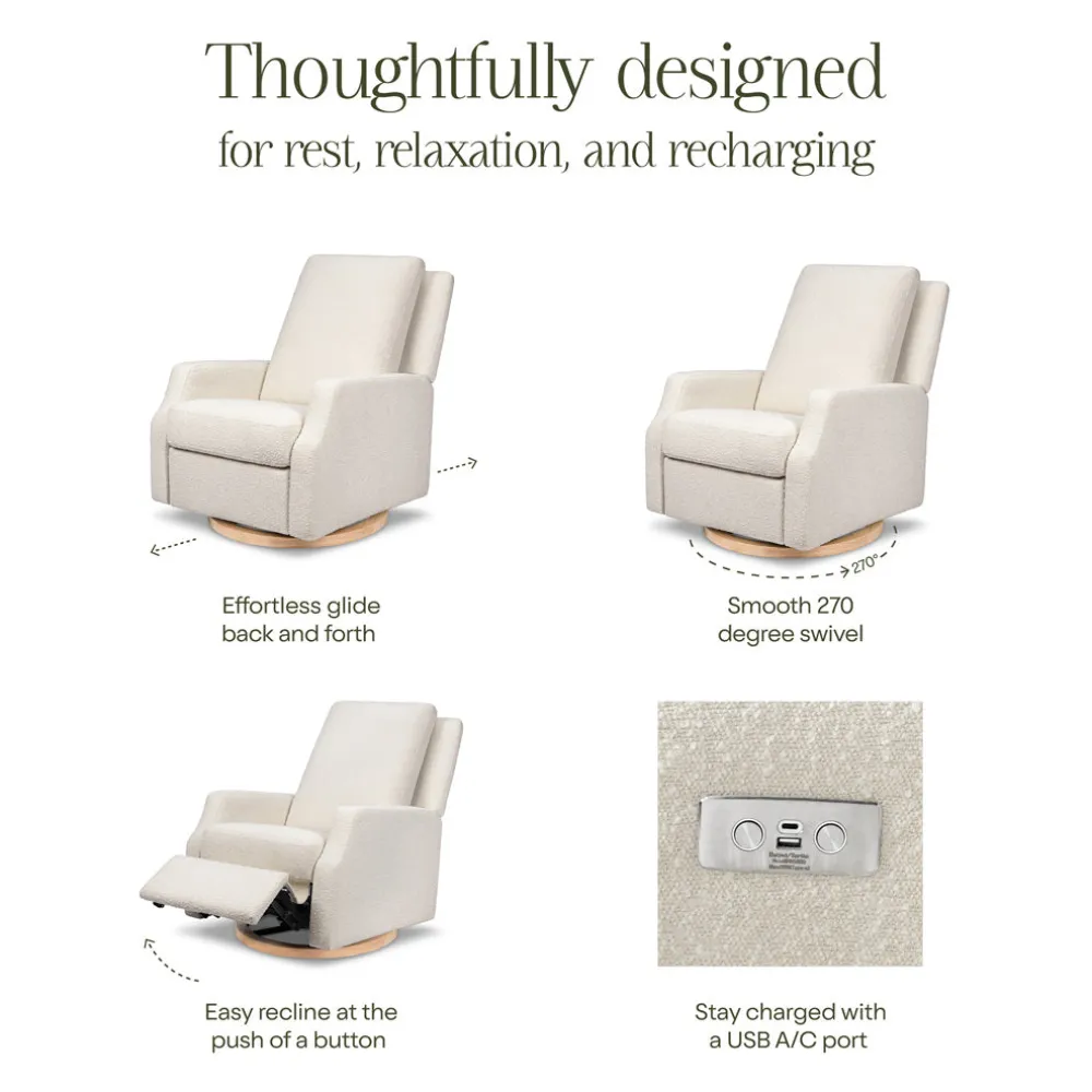 Crewe Electronic Recliner & Swivel Glider