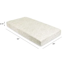 Crib Sheet In GOTS Certified Organic Muslin Cotton
