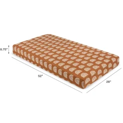 Crib Sheet In GOTS Certified Organic Muslin Cotton
