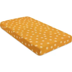 Crib Sheet In GOTS Certified Organic Muslin Cotton