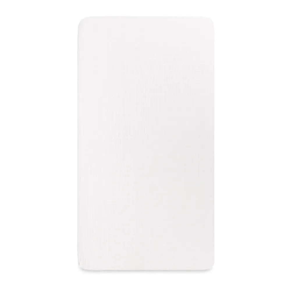 Crib Sheet In GOTS Certified Organic Muslin Cotton