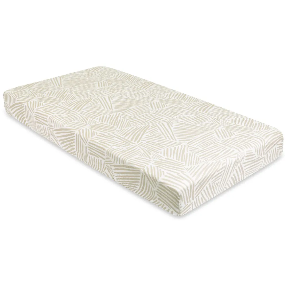Crib Sheet In GOTS Certified Organic Muslin Cotton