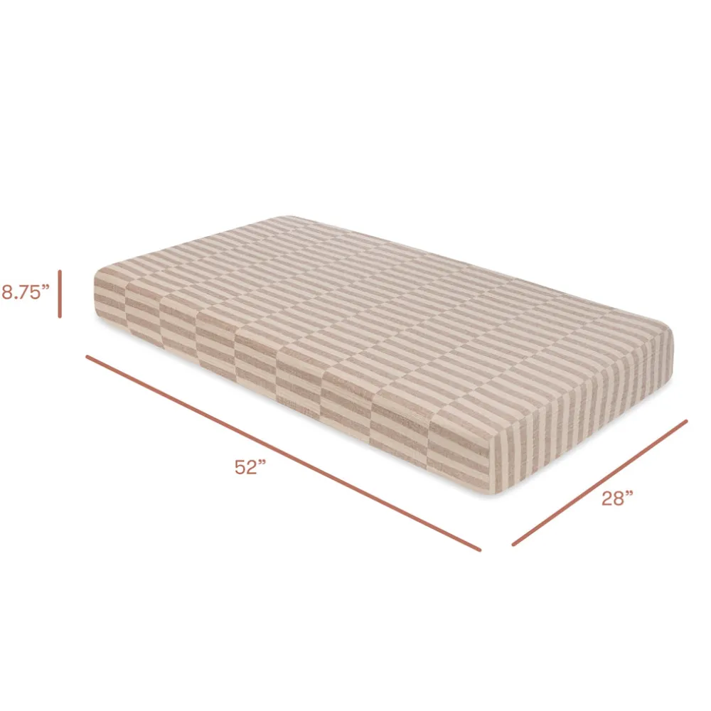 Crib Sheet In GOTS Certified Organic Muslin Cotton