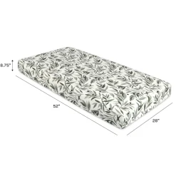 Crib Sheet In GOTS Certified Organic Muslin Cotton