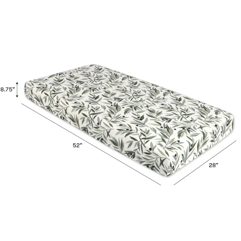 Crib Sheet In GOTS Certified Organic Muslin Cotton