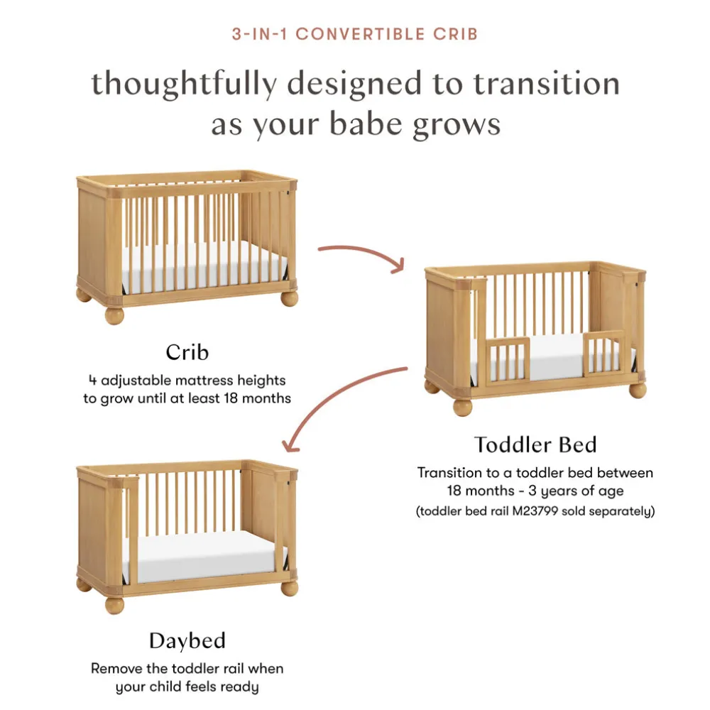 Crosby 3-in-1 Convertible Crib