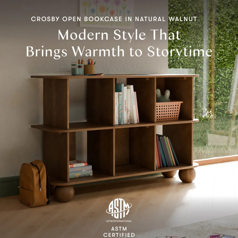 Crosby Open Bookcase