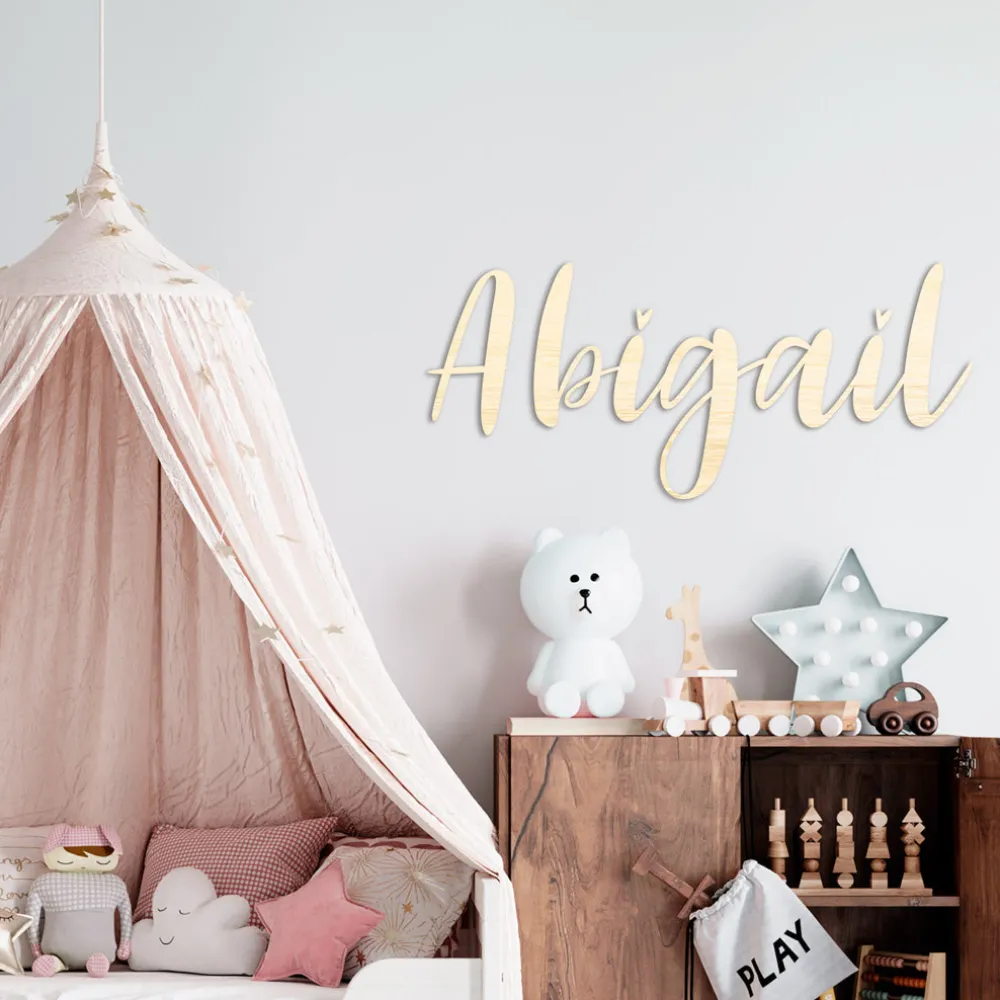 Custom Wooden Nursery Sign