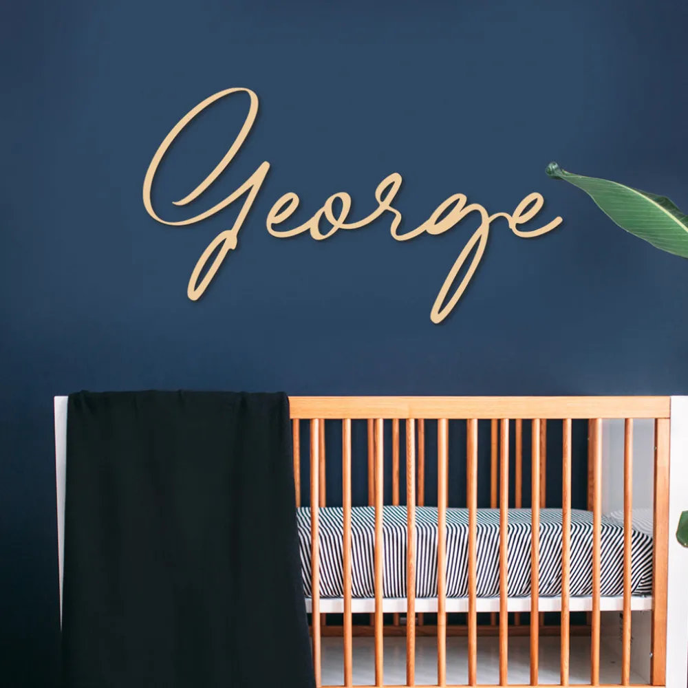Custom Wooden Nursery Sign