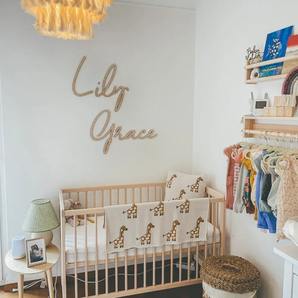 Custom Wooden Nursery Sign