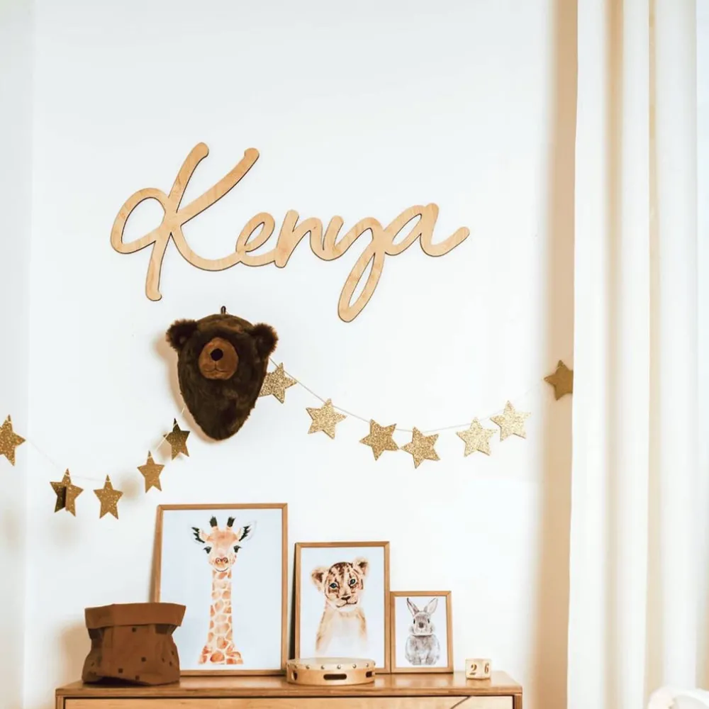 Custom Wooden Nursery Sign