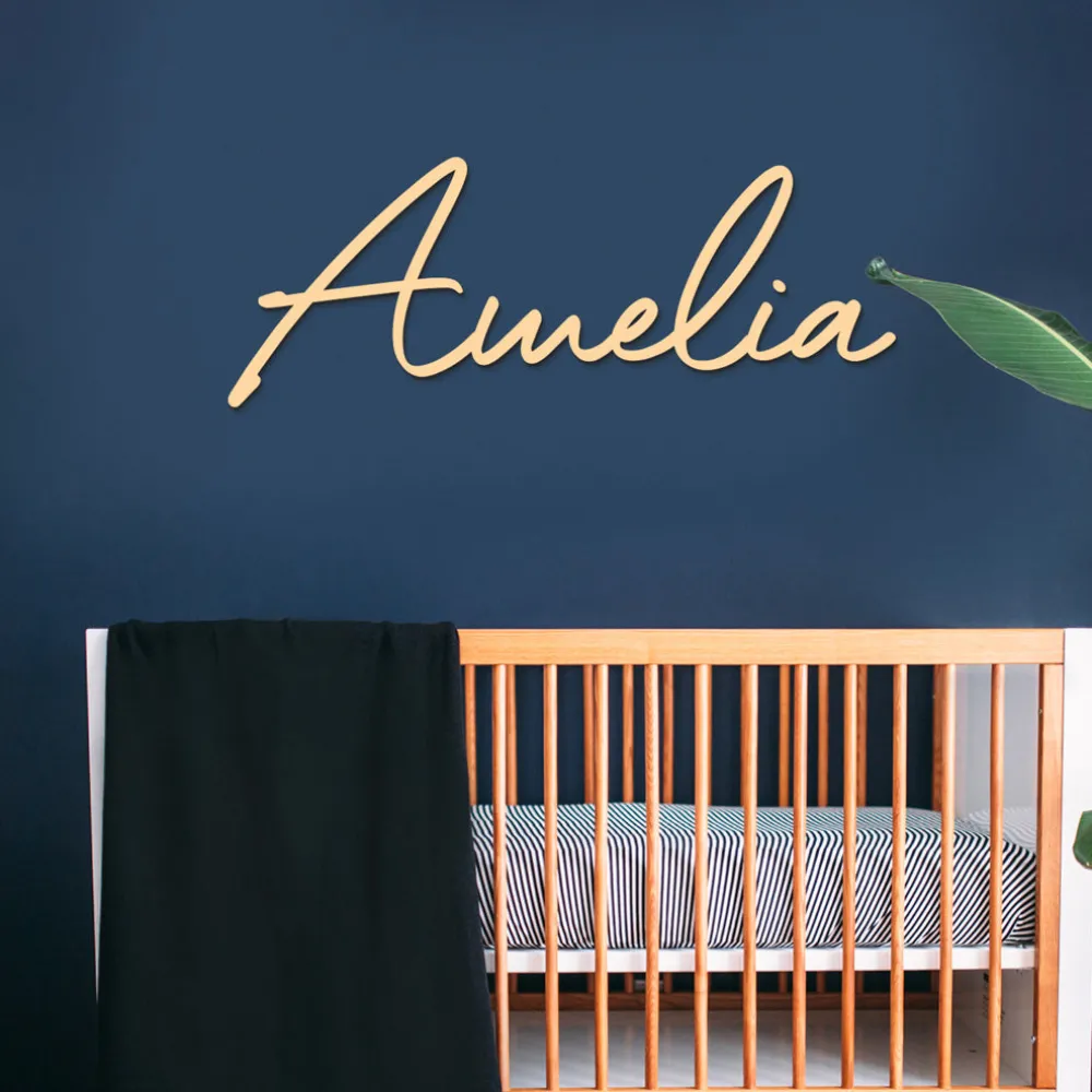Custom Wooden Nursery Sign