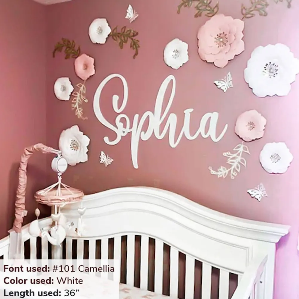 Custom Wooden Nursery Sign