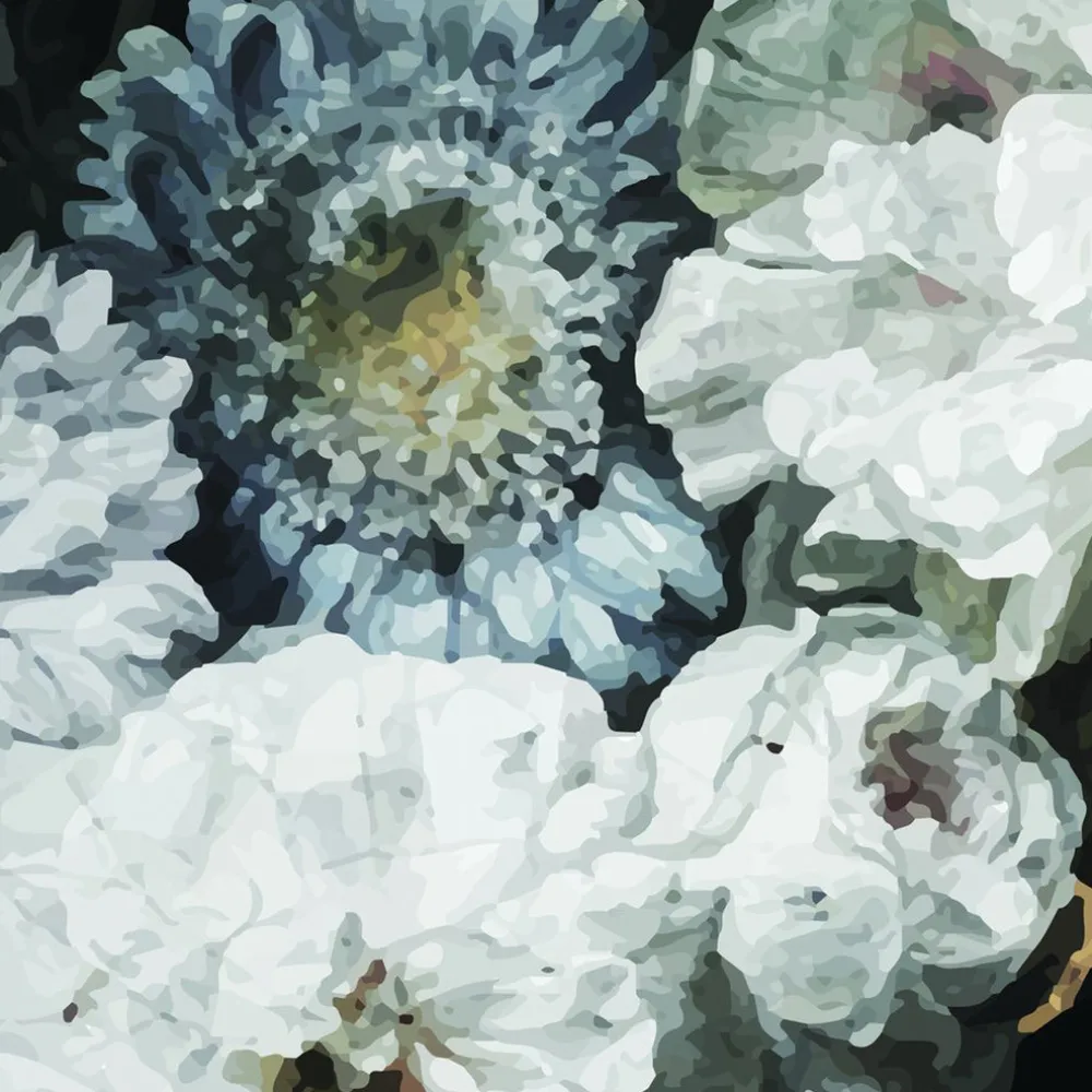 Dark Floral Wallpaper