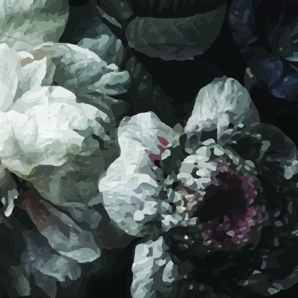 Dark Floral Wallpaper