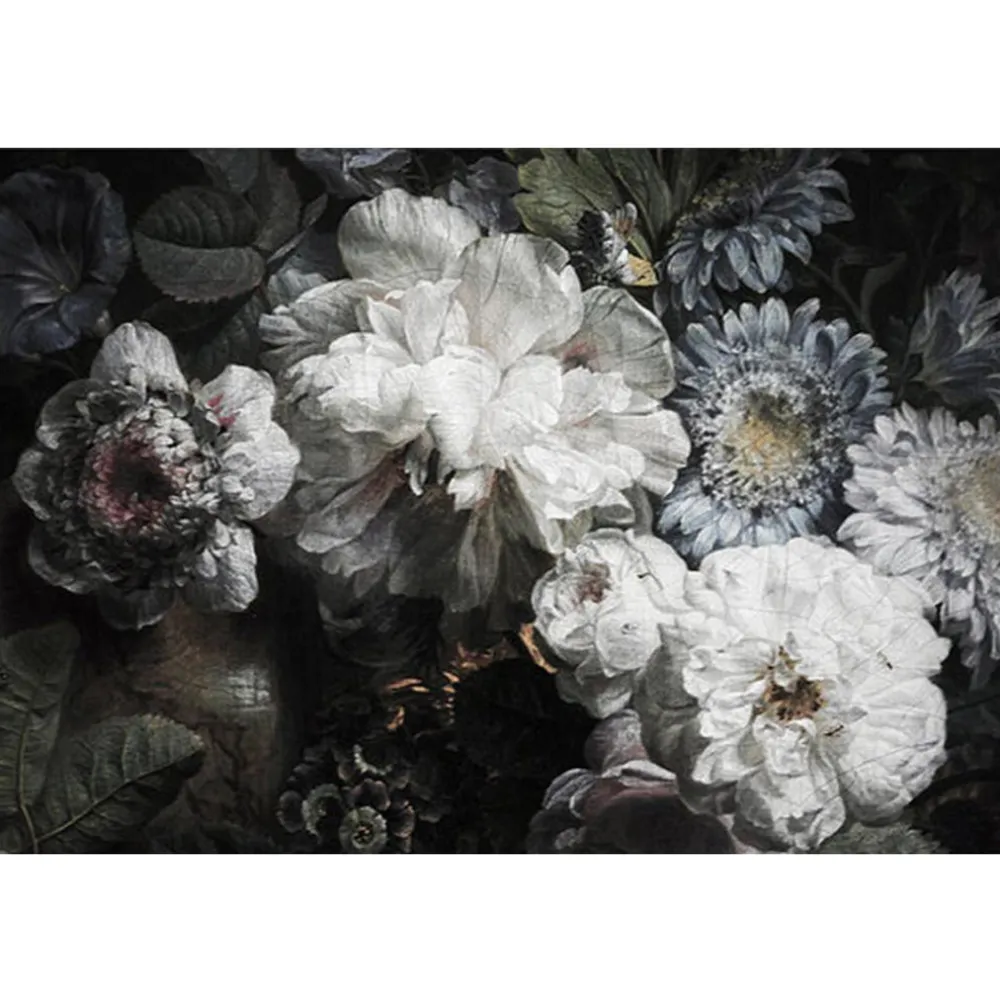 Dark Floral Wallpaper