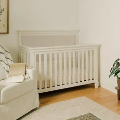 Darlington 4-in-1 Convertible Crib in Warm White