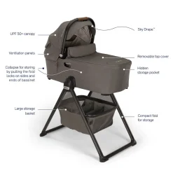 DEMI Next Bassinet + Stand