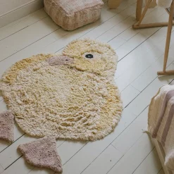 Ducky Washable Animal Rug