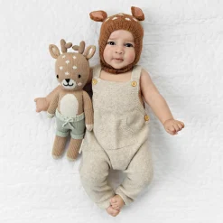 Elliott The Fawn Hand-Knit Doll