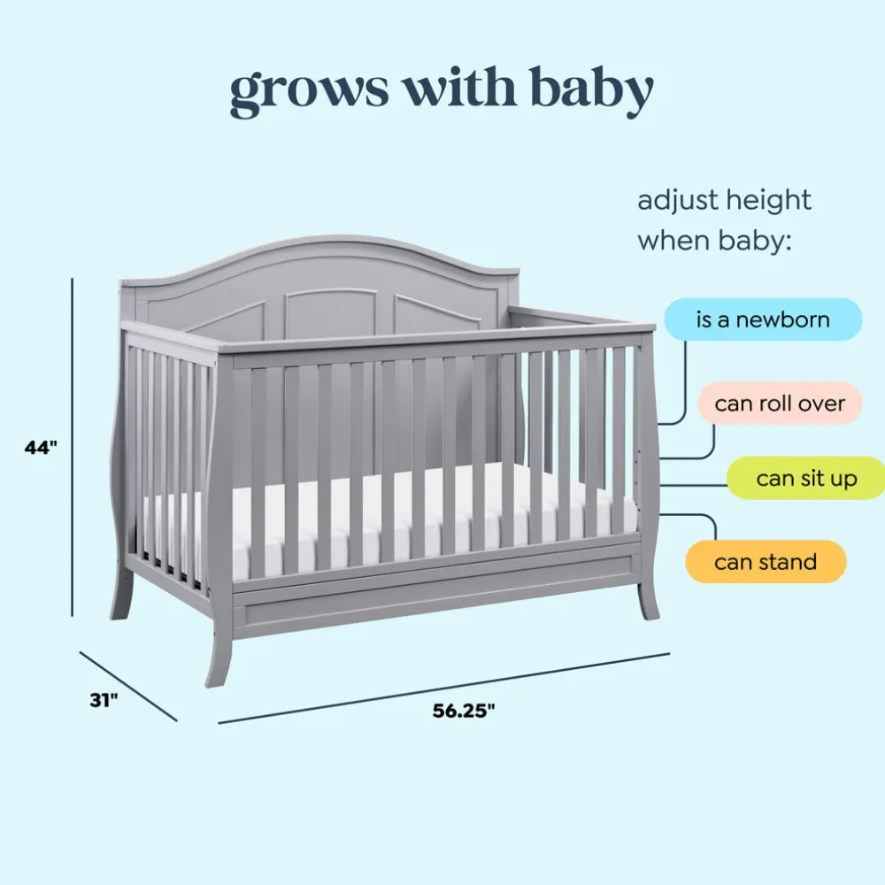Emmett 4-in-1 Convertible Crib