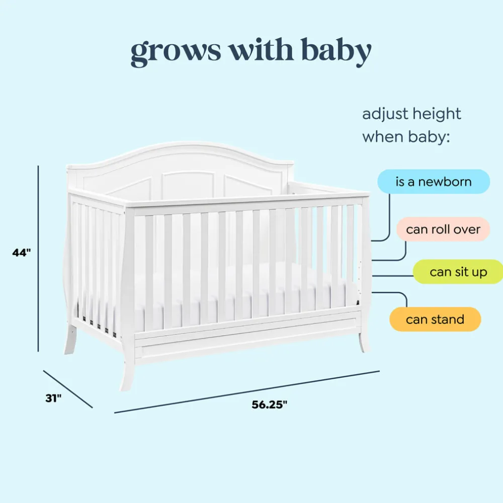 Emmett 4-in-1 Convertible Crib