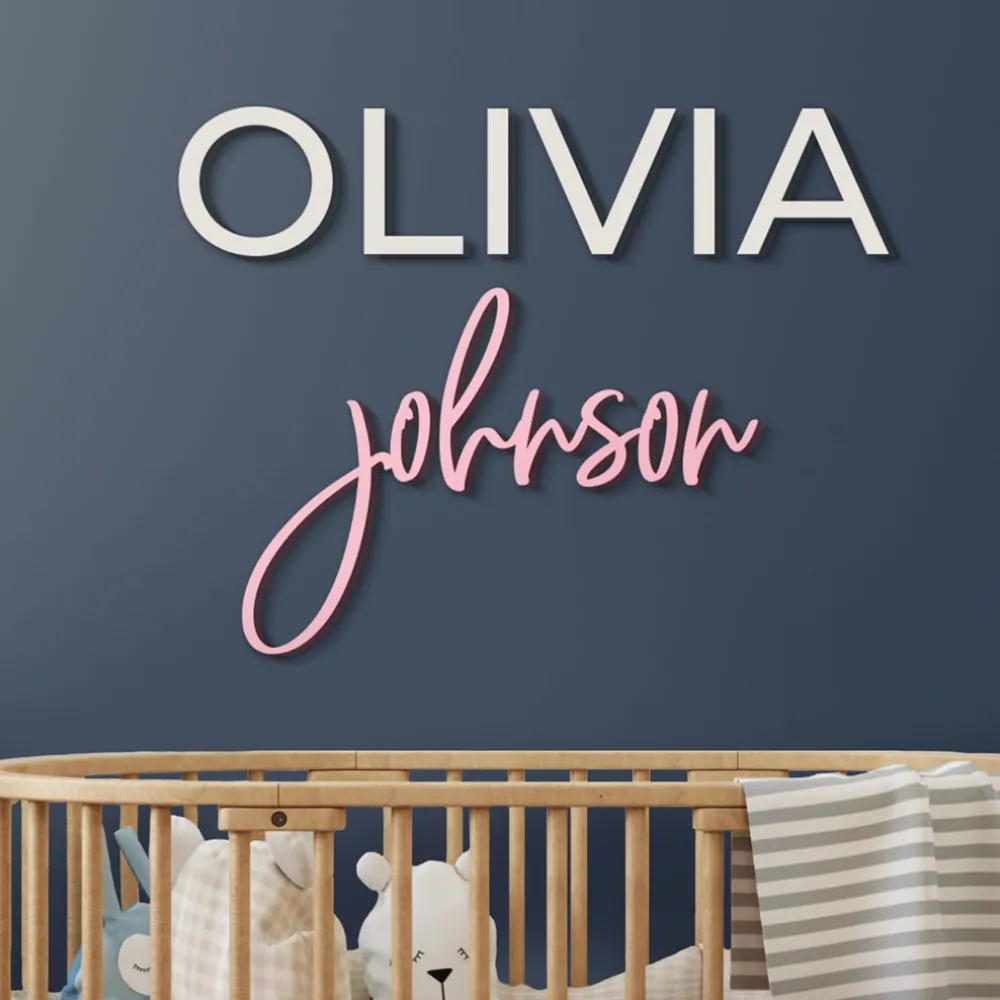 First & Middle Name Sign