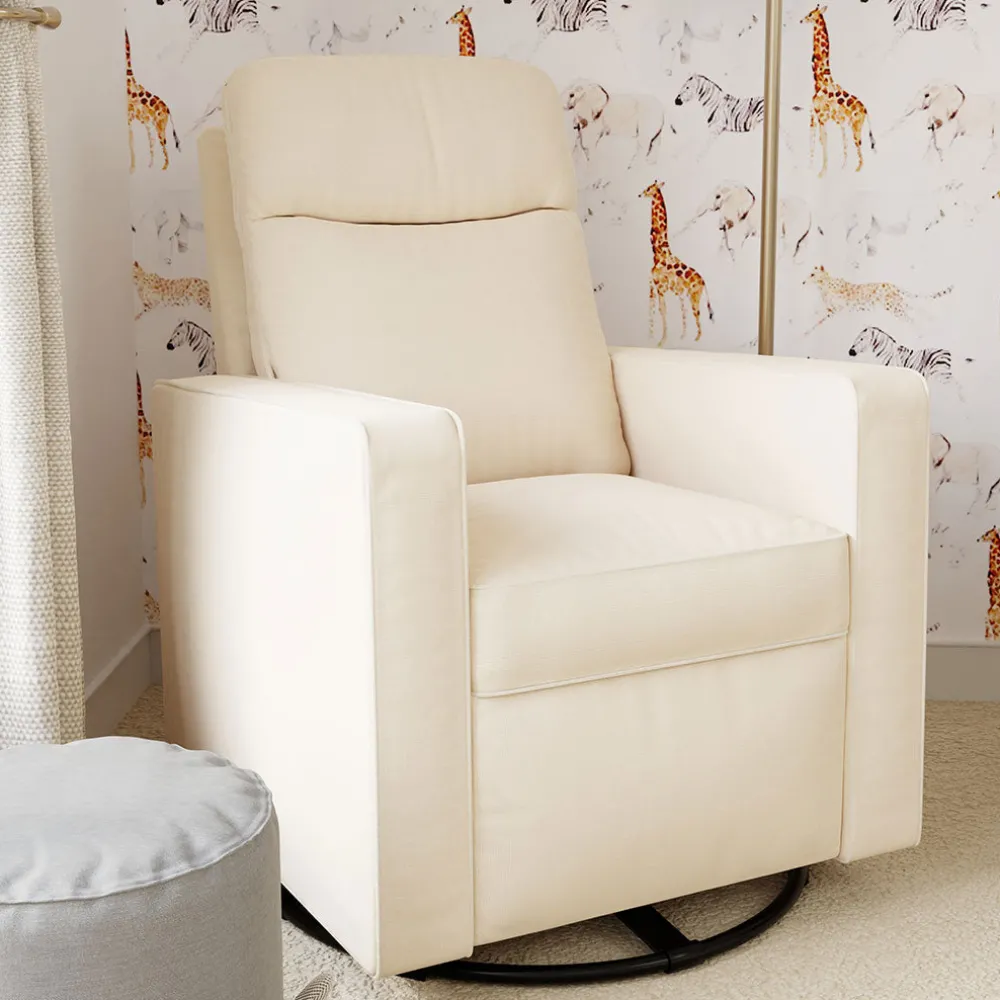 Gabby Pillowback Swivel Glider
