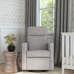 Gabby Pillowback Swivel Glider