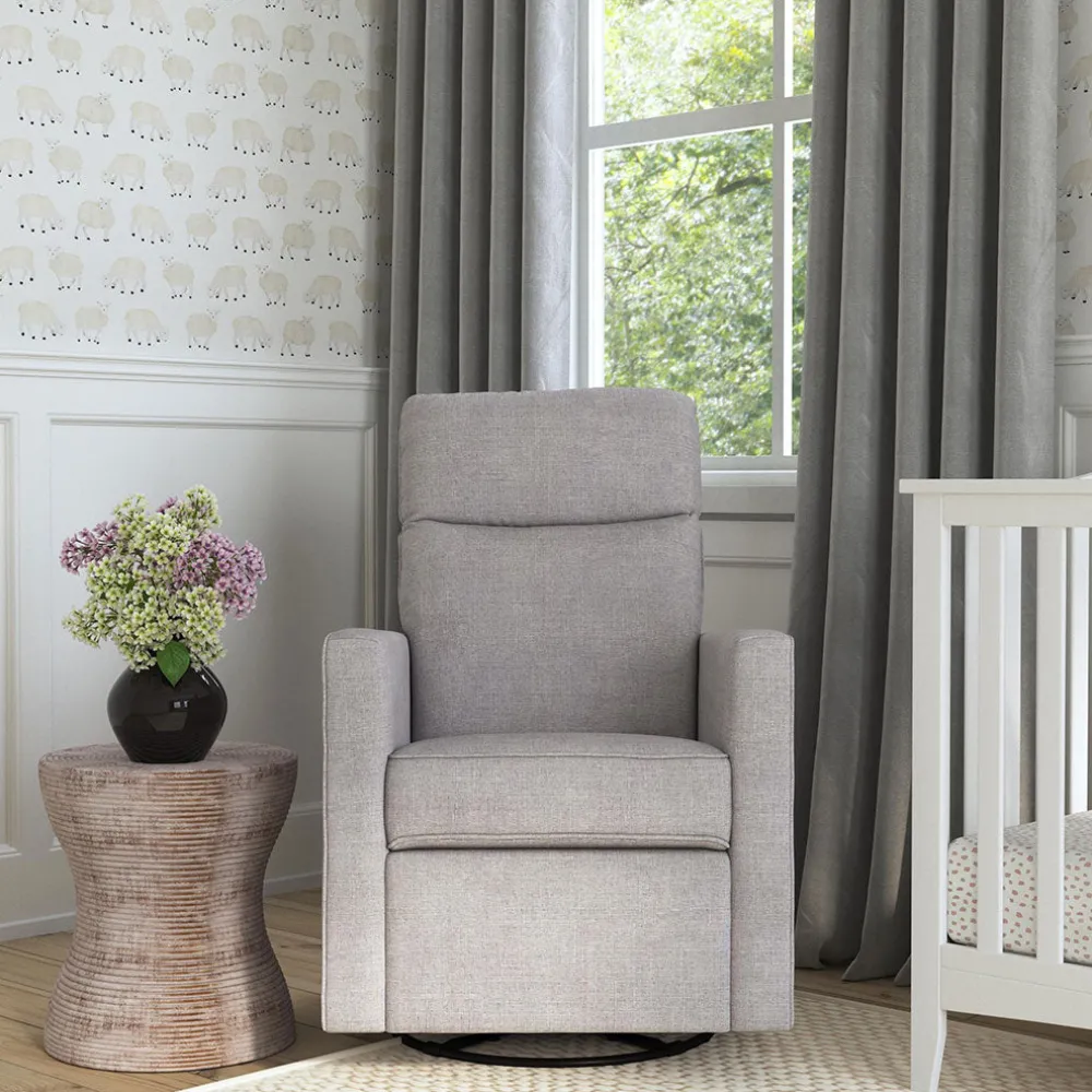 Gabby Pillowback Swivel Glider
