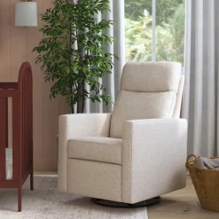 Gabby Pillowback Swivel Glider