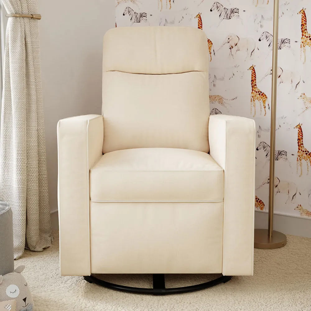 Gabby Pillowback Swivel Glider