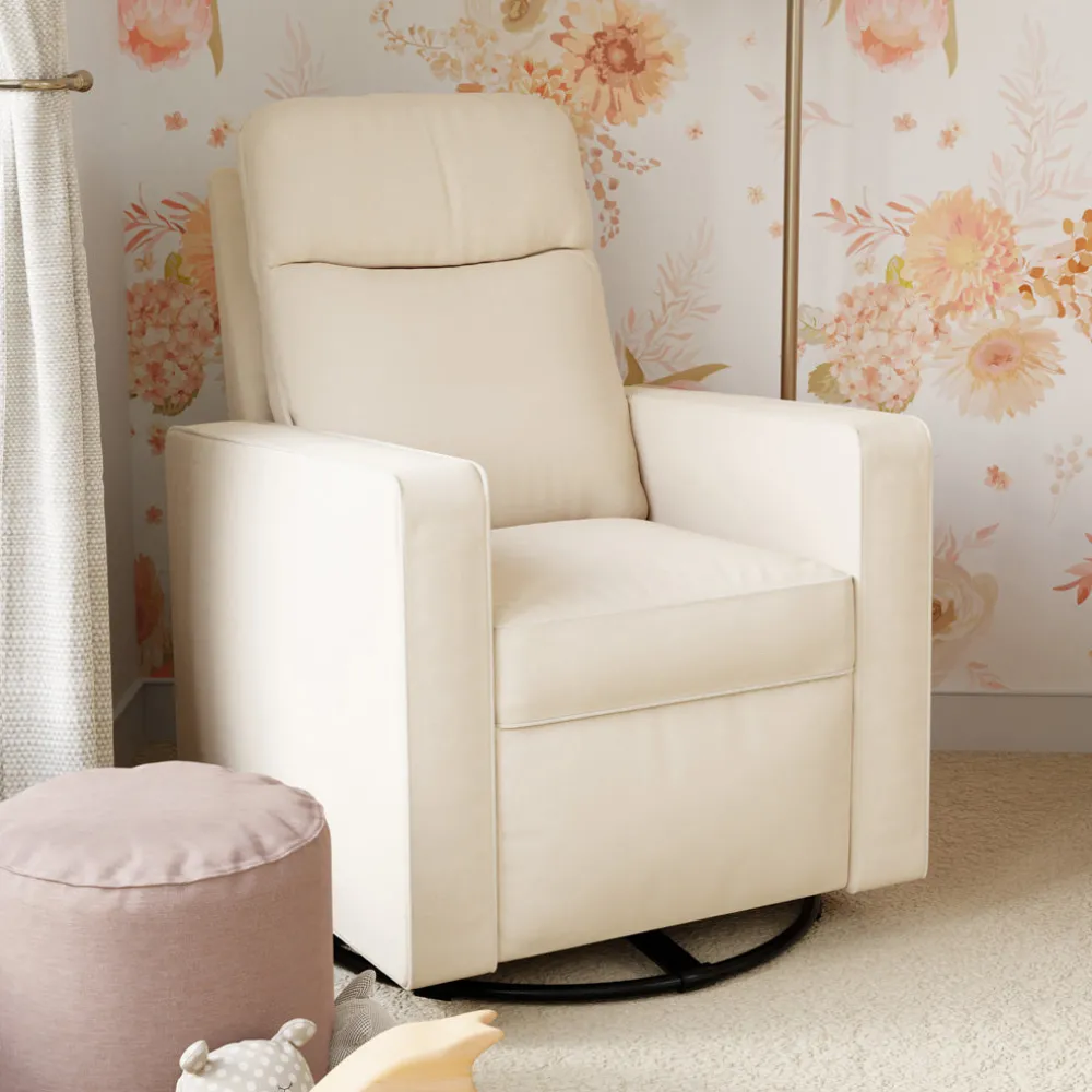 Gabby Pillowback Swivel Glider