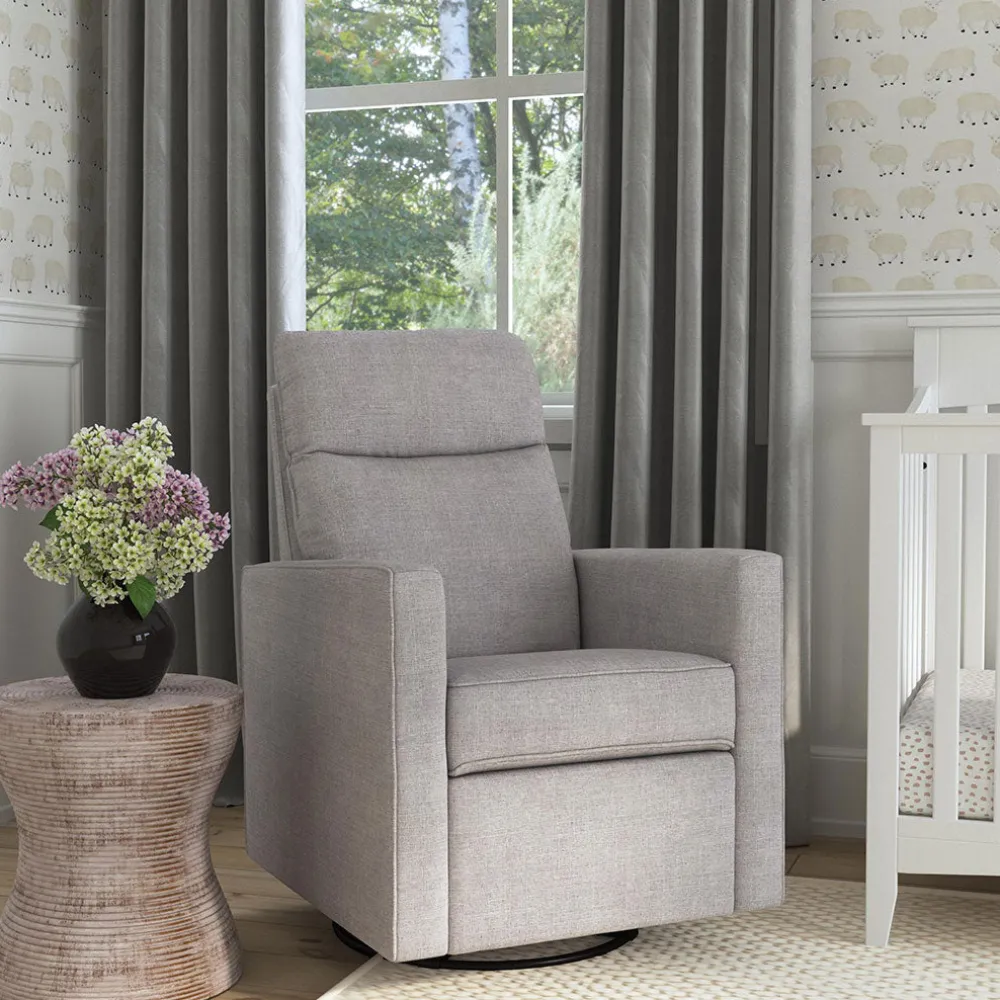 Gabby Pillowback Swivel Glider
